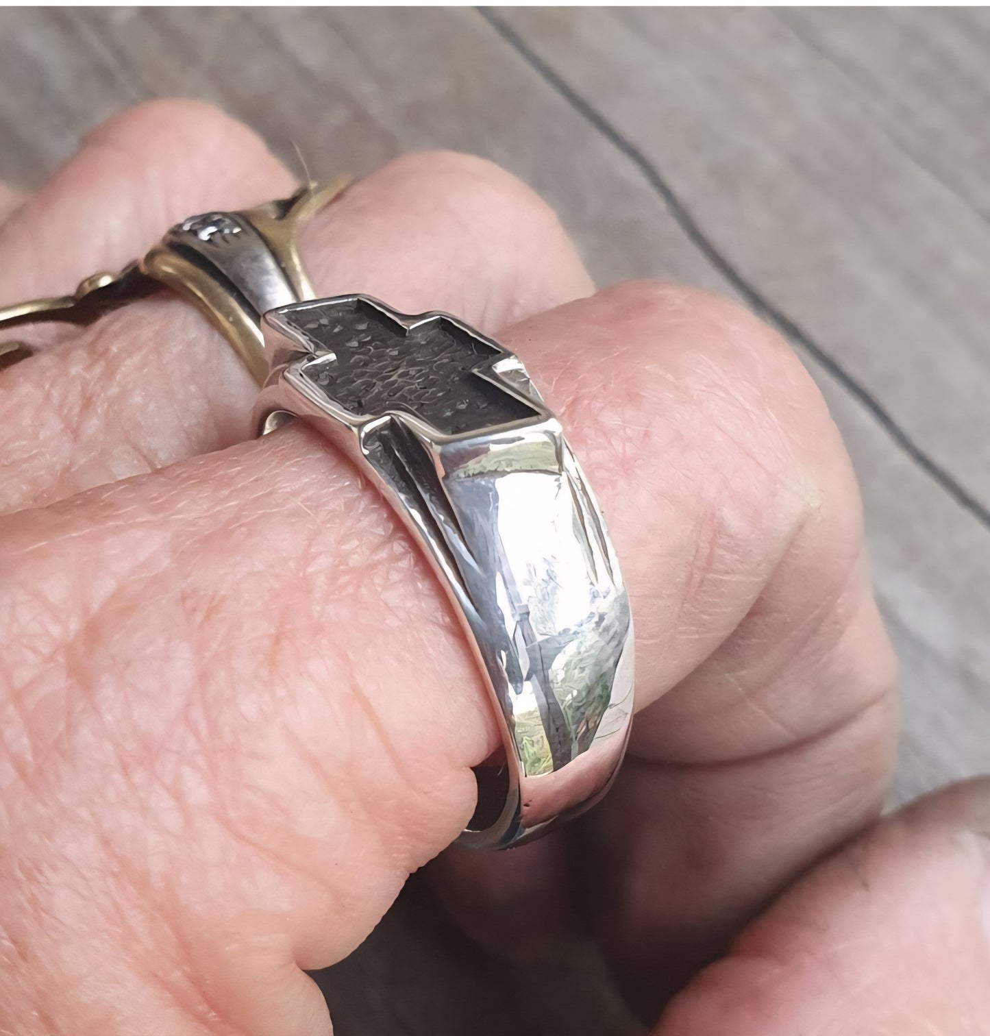 Chev car ring,sterling silver, small cheve ring,rockabilly,hot rod,truck ring,vintage car,hipster,