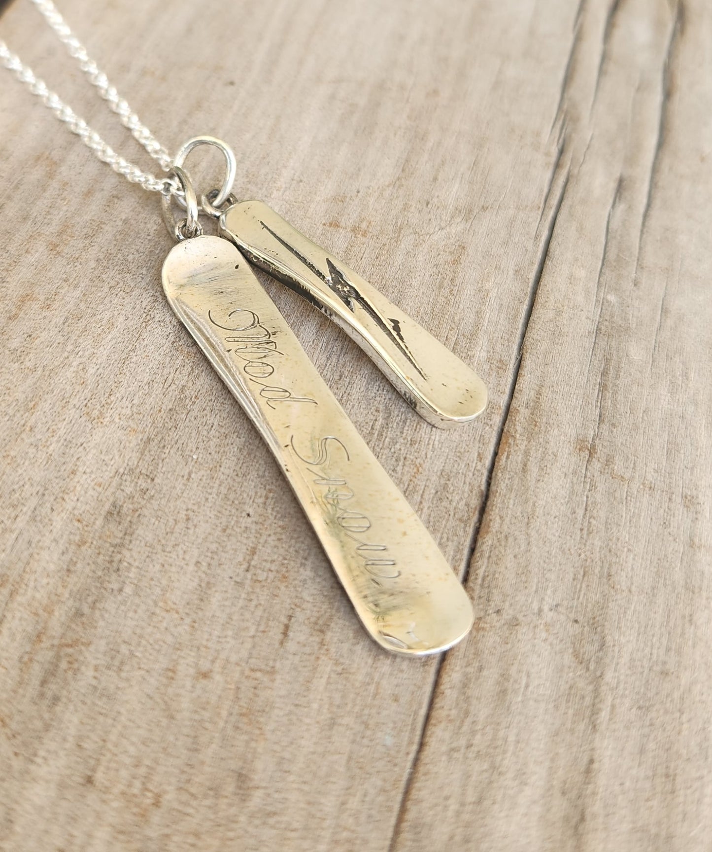 Snowboard ski pendant,925 sterling silver,mode snow jewelry,handmade