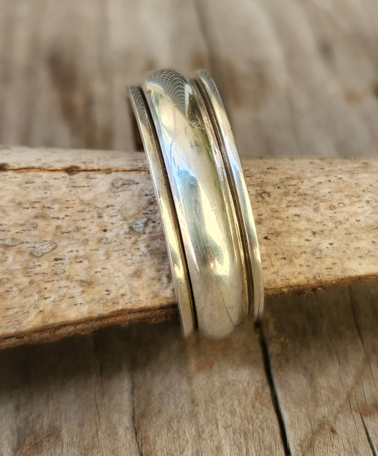spinner worry ring,925 sterling silver,large size,plain silver band,handmade wedding,bespoke