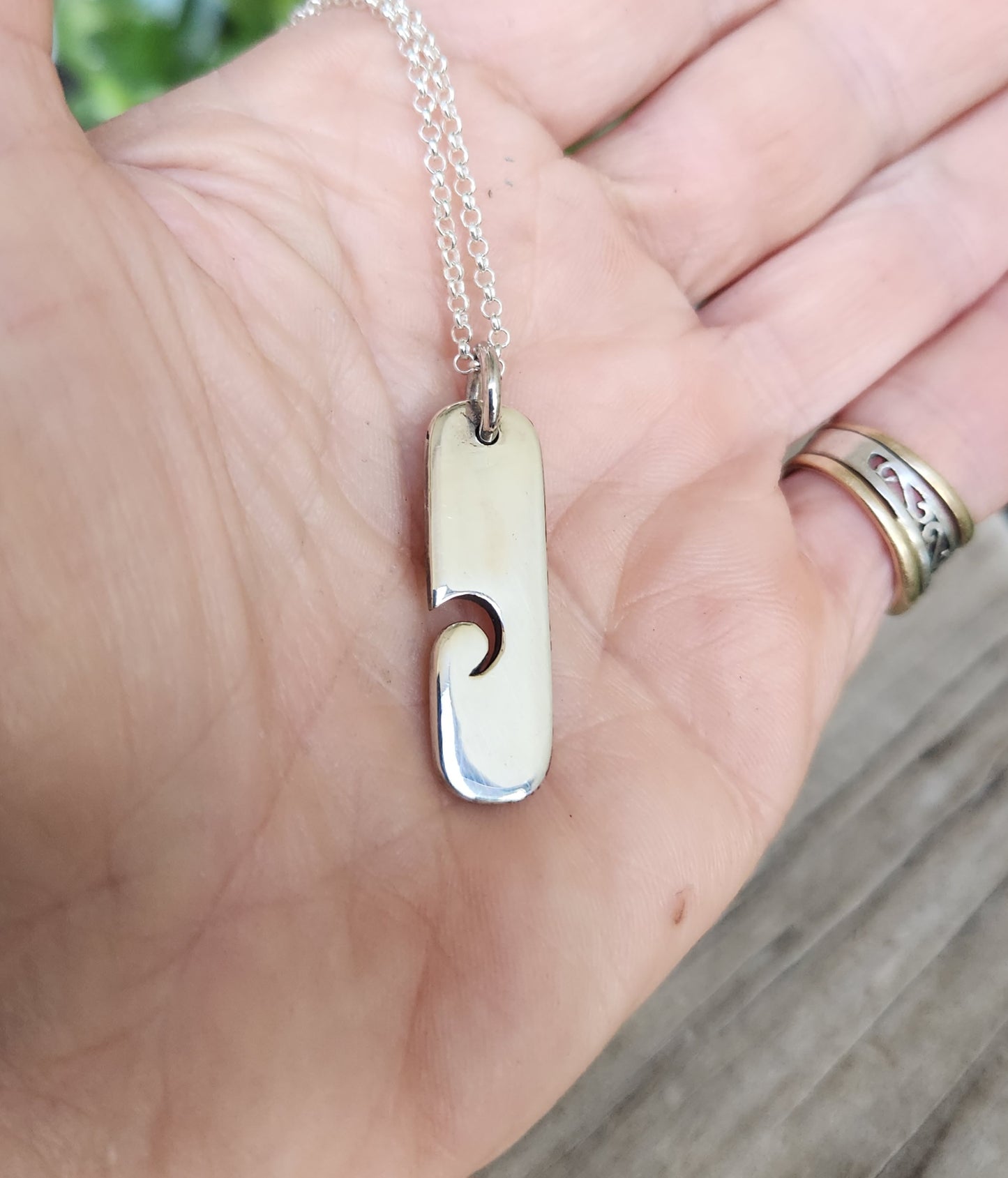 Wave sea pendant,925 sterling silver,marine, surf,fishing,dolphin, surfer,diver,snorkelling pendant,sailor, wave,surfer,surf,beach jewelry,handmade,