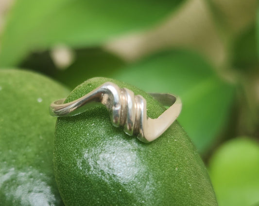 Small silver ring,fine 925 sterling silver,dainty,petite ring,boho
