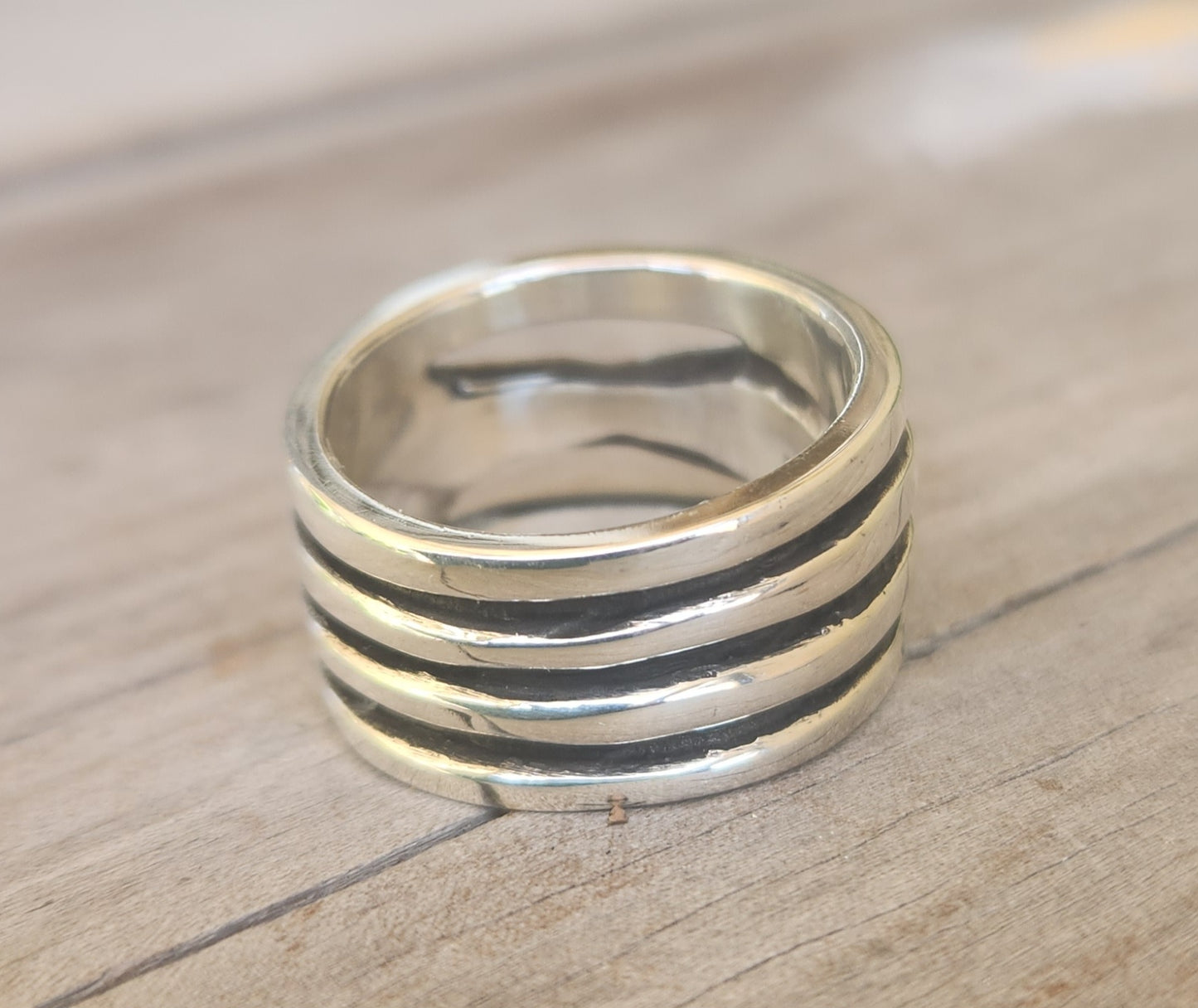 wide silver ring,925 sterling silver,plain unisex band,large chunky band, modern wedding ring,