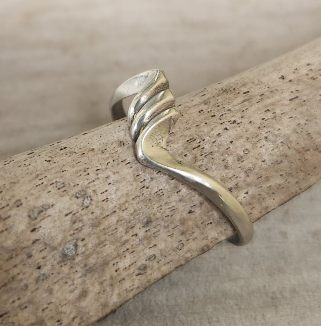 Small silver ring,fine 925 sterling silver,dainty,petite ring,boho