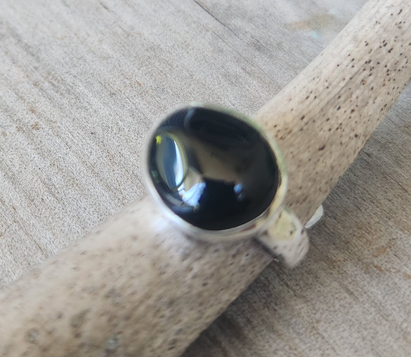 Onyx ring,sterling silver,handmade,boho,gypsy,bespoke onyx band
