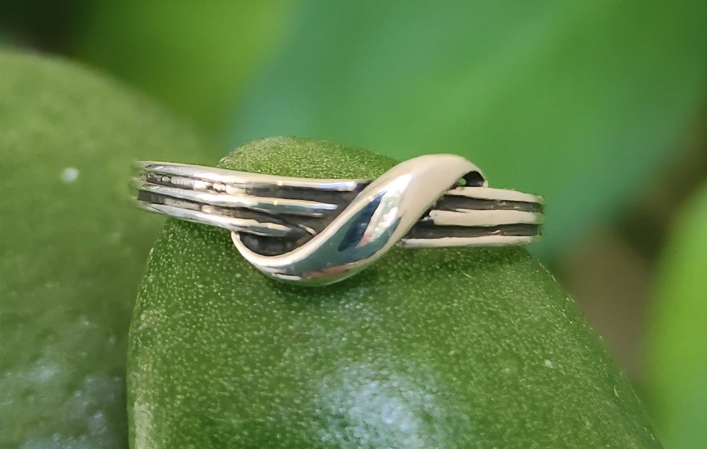 Small pinkie ring,925 Sterling silver, fine boho band