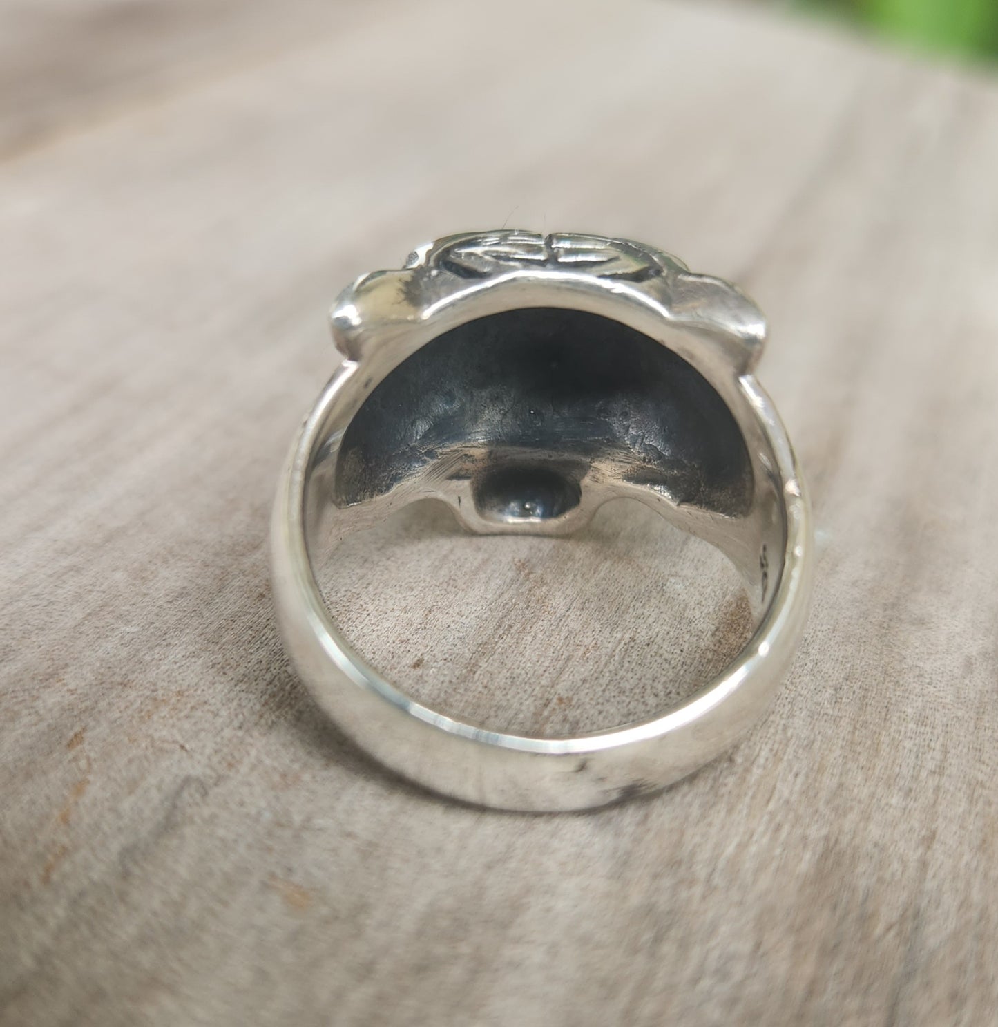 tiger ring,925 sterling silver,Large tiger,rockabilly,chunky ring,