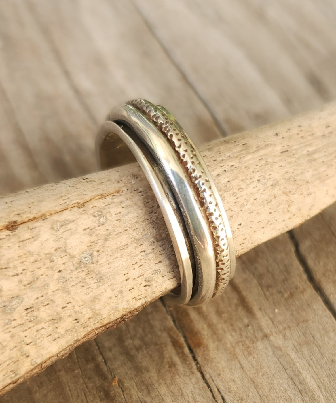 spinner ring,rustic,925 sterling silver,large size,tribal worry ring,handmade wedding,industrial,bespoke