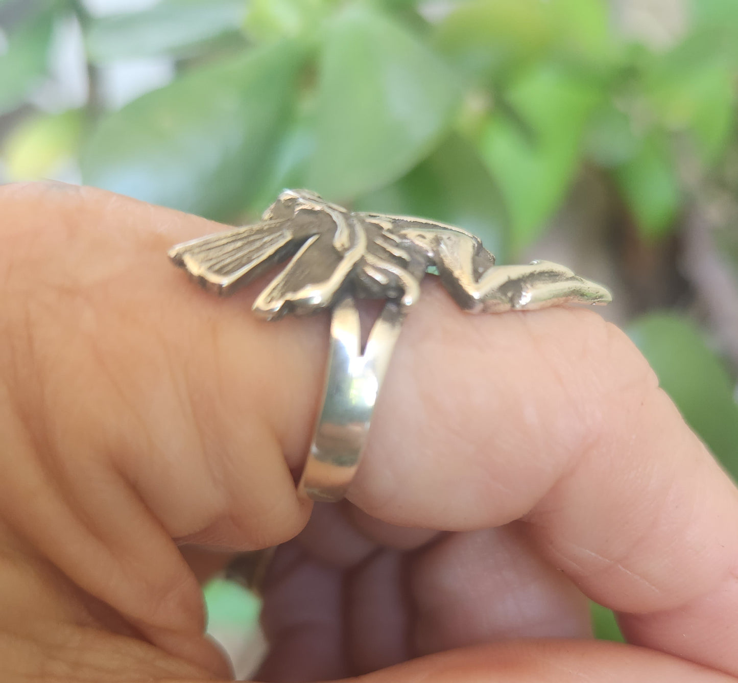 fairy ring,sterling silver,art nouveau faerie,woodland,goddess,angel,new age,magic,boho,nymph,women's fashion,gypsy,shic,goddess