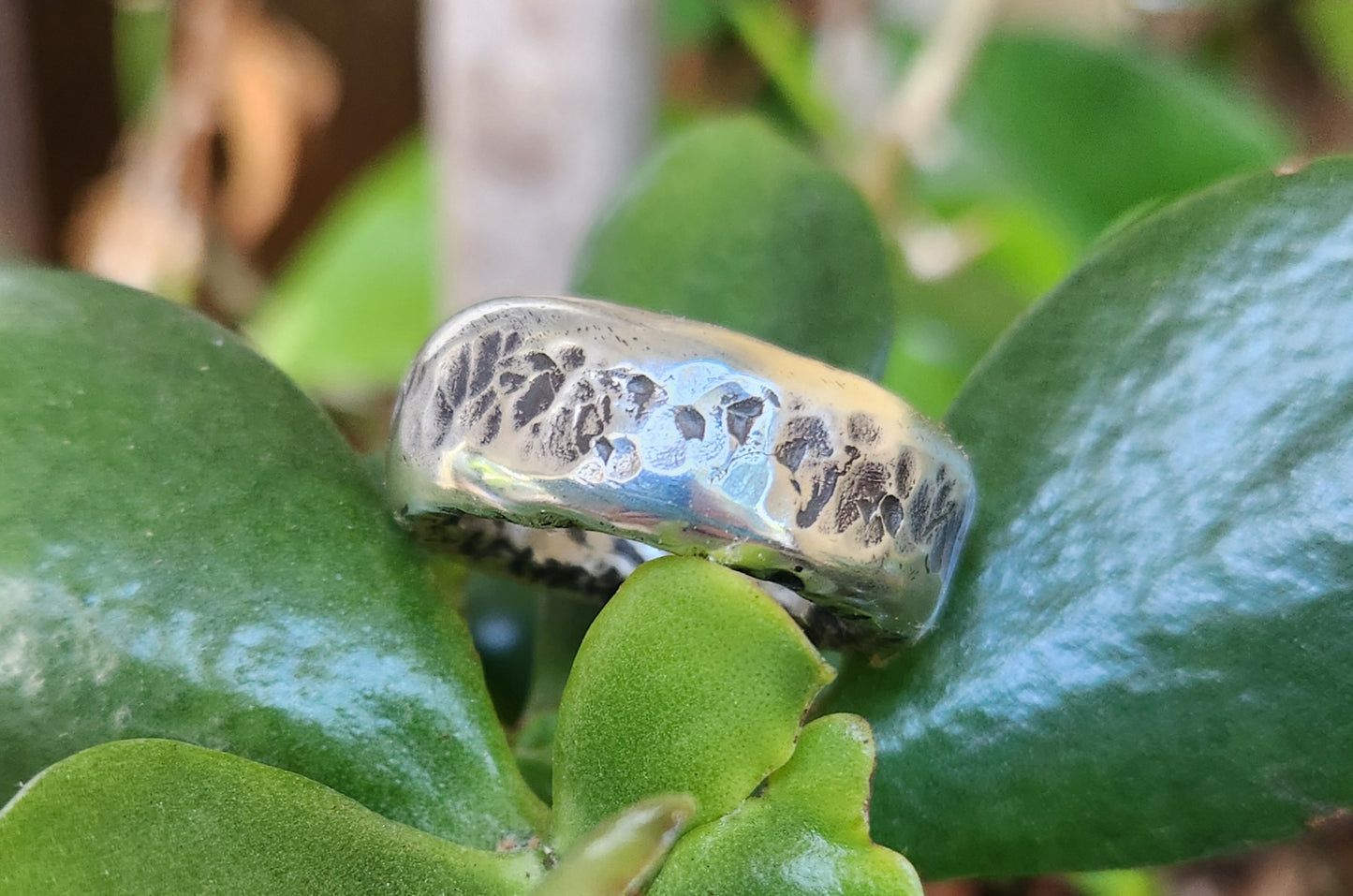 Wide mens ring,sterling silver,30gms, heavy rustic ring,chunky hammered thick band,steampunk, chunky wedding ring, dress ring