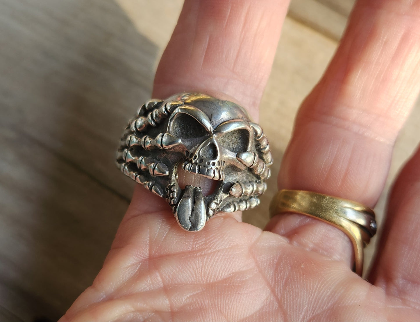 skeleton ring,925 skull ring,Sterling silver, steampunk,gothic, punk,handmade,hipster,boho,biker,mans fashion
