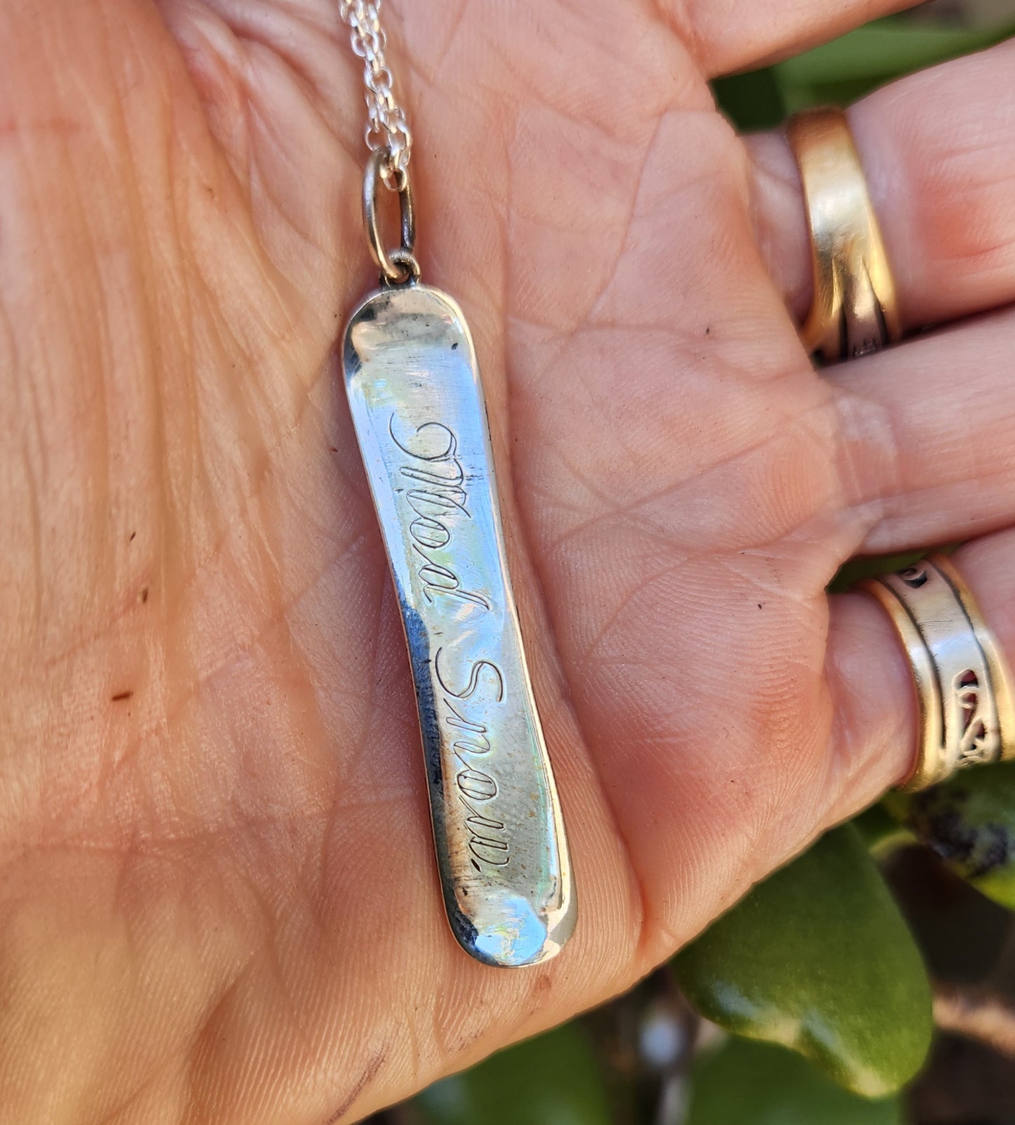 Snowboard ski pendant,925 sterling silver,mode snow jewelry,handmade