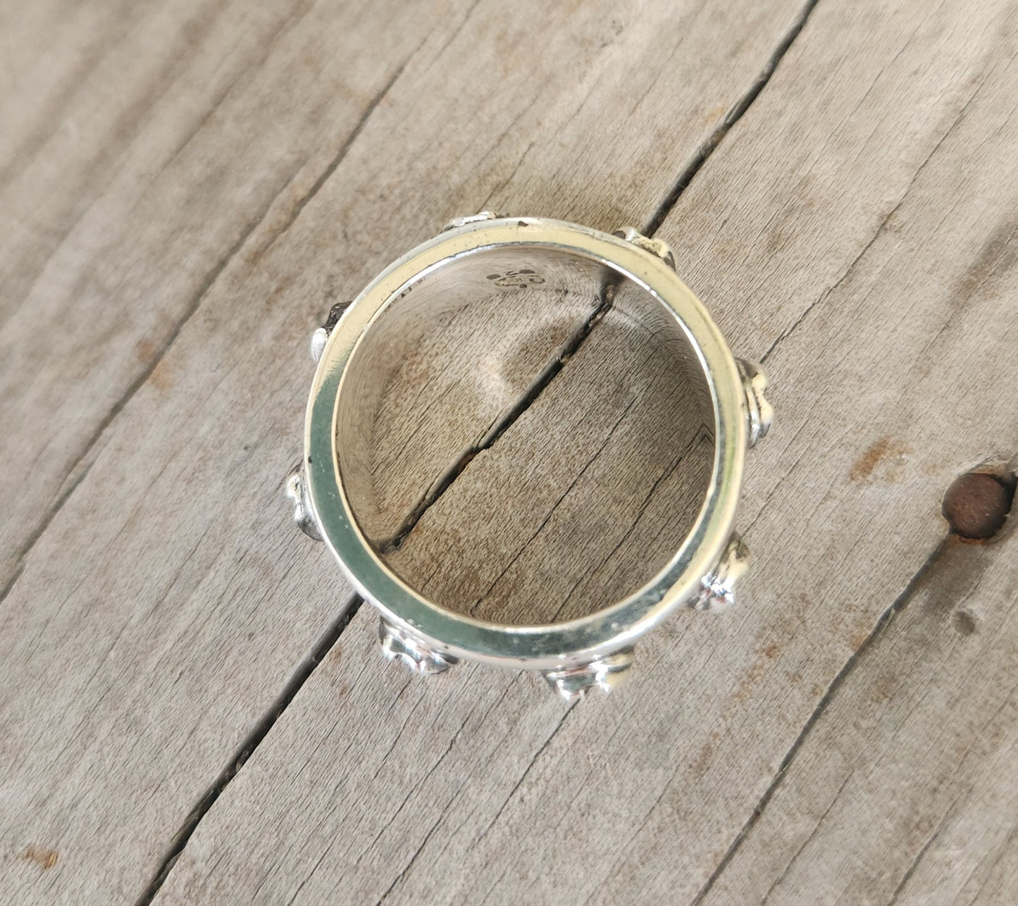 Rustic mechanic screw ring,925 solid sterling silver,16 gms industrial,chunky ring,mechanic, nugget,men's fashion,steampunk,handmade,rockabilly,hipster