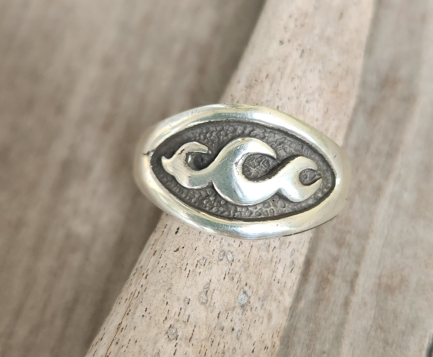 Wave Surf ring,925 sterling silver, ocean sea, ring