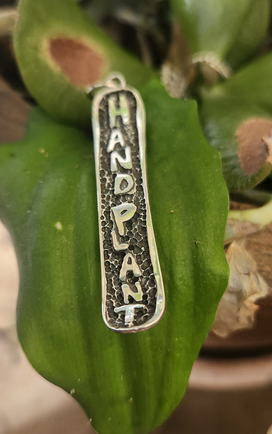 Skateboard hand plant pendant,925 sterling silver,skateboard deck,handmade