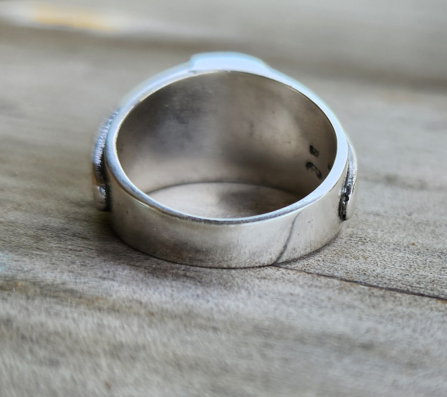 Gold and silver tribal band,9k gold and sterling silver ring,ornate mixed metal solid mans ring modern,mixed metal, two tone dress ring,celtic tribal wedding band