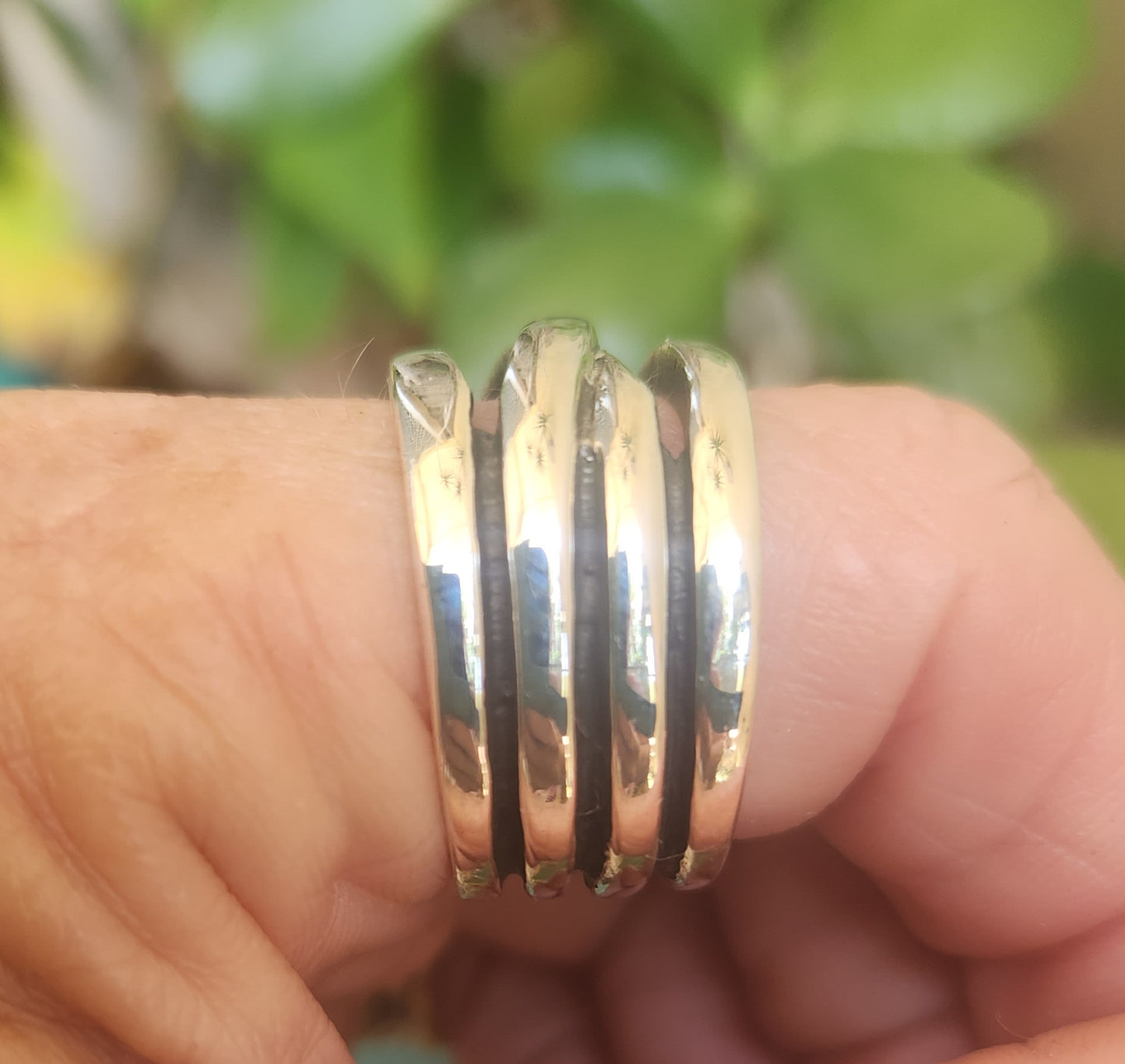 wide silver ring,925 sterling silver,plain unisex band,large chunky band, modern wedding ring,