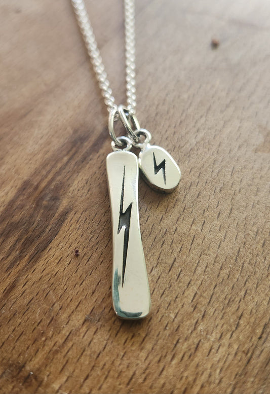 Lightening bolt pendant/charm,925 sterling silver jewelry,handmade