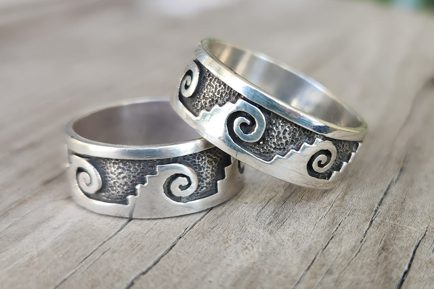 Wave Surf ring,925 sterling silver, ocean sea wedding ring