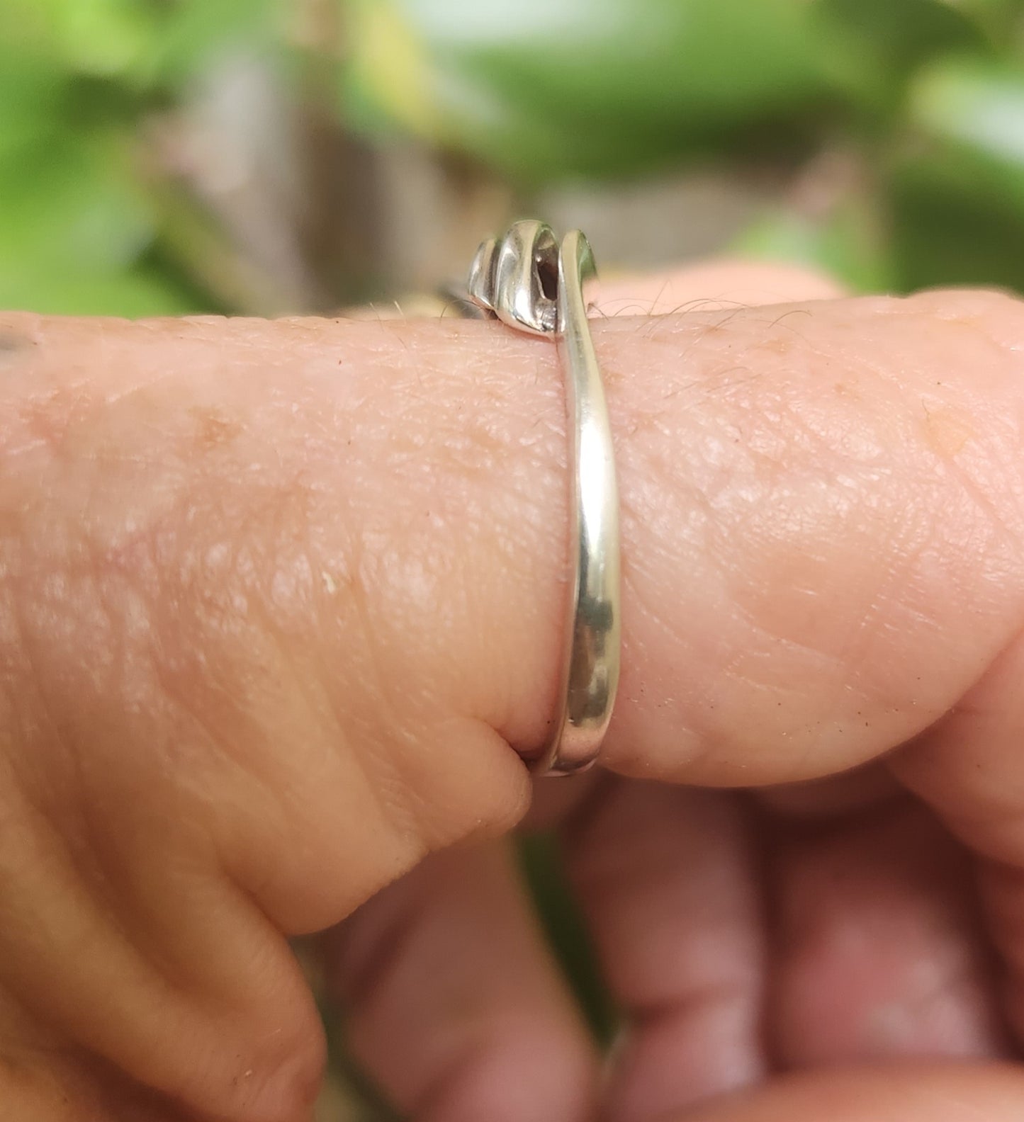 Small silver ring,fine 925 sterling silver,dainty,petite ring,boho