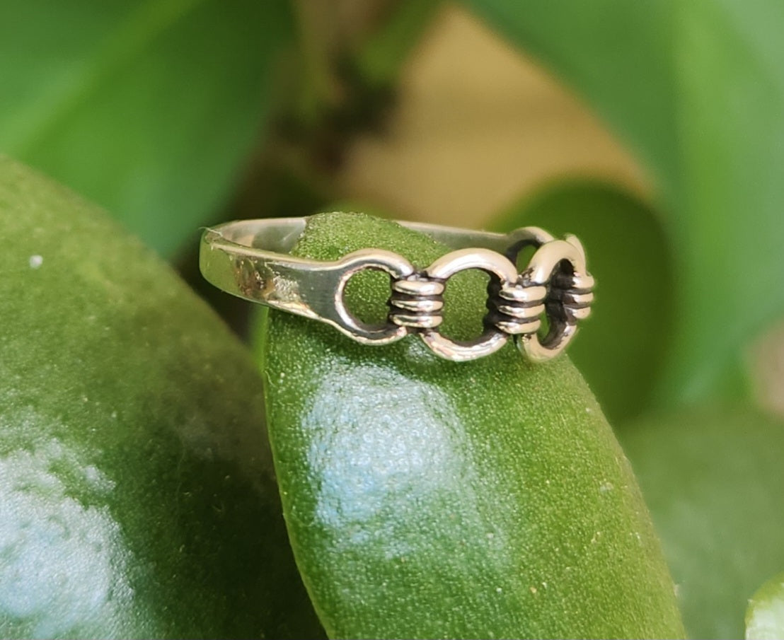 Small silver ring,fine 925 sterling silver,dainty,petite ring,boho