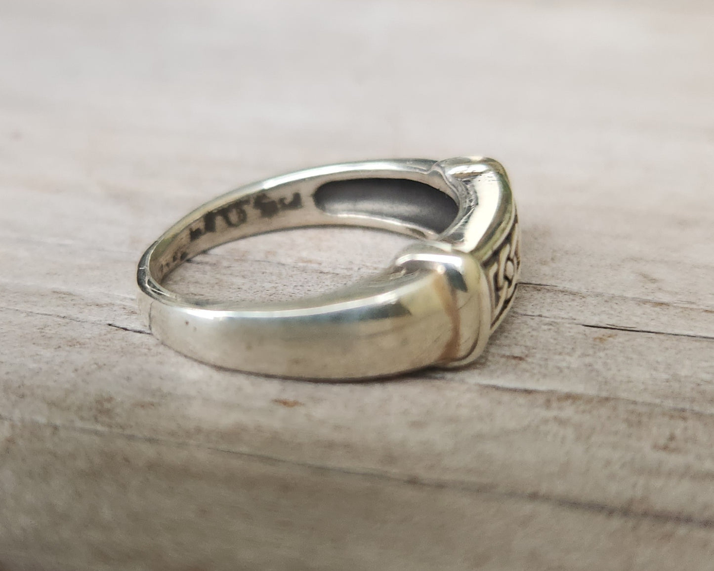 Celtic ring,925 sterling silver,narrow celtic tribal ring,