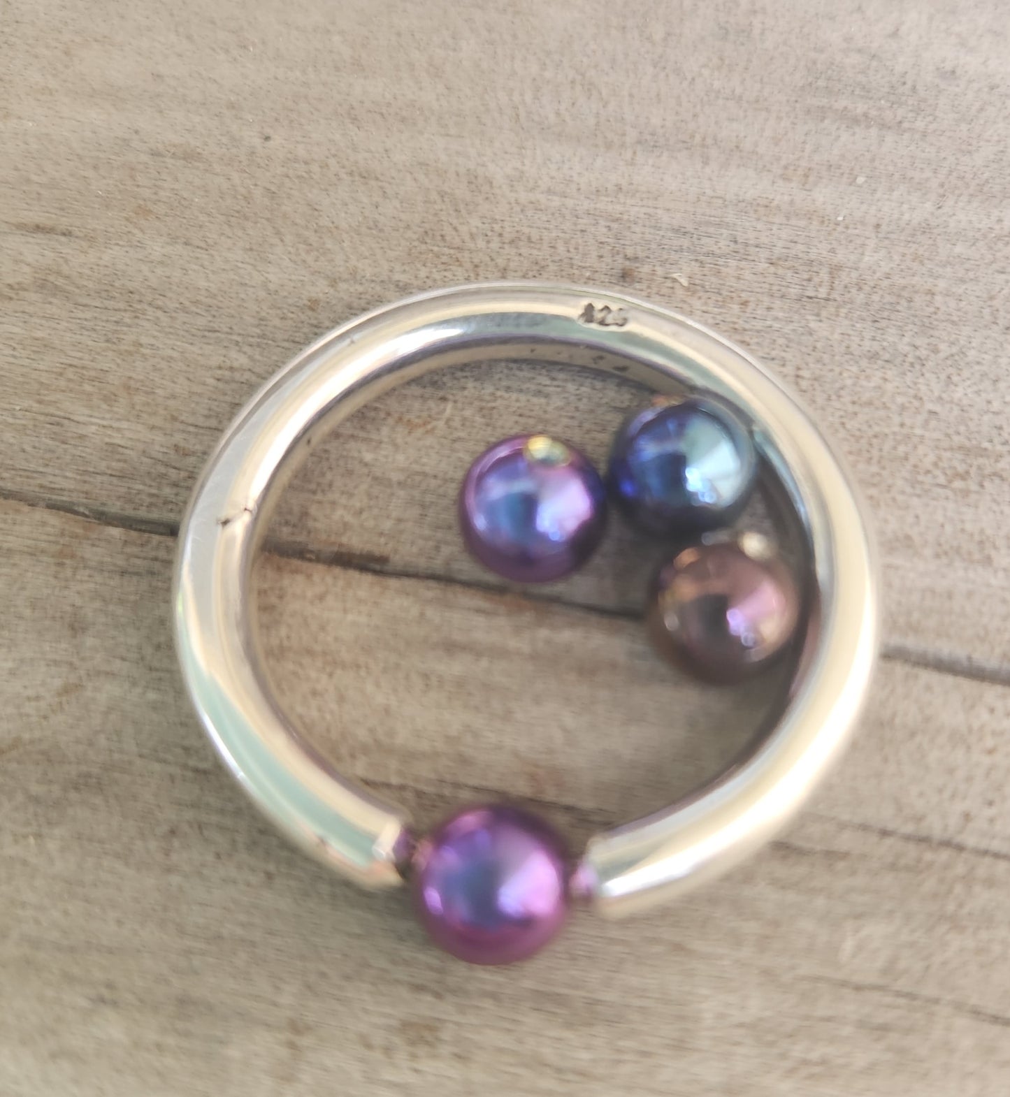 Silver ball ring,925 sterling silver,titanium ball ,3mm halo ring,chunky band,handmade,boho,goddess,round wedding bands,thick silver rings,