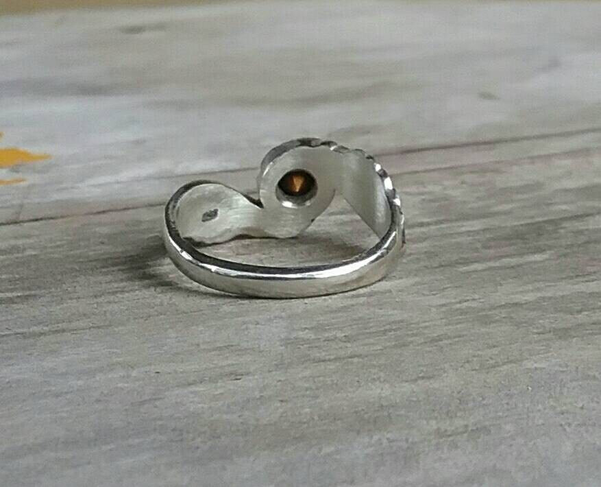 Angel Wing ring,sterling silver,cubic zirconia angel goddess winged ring, alternative steampunk gothic art nouveau victorian
