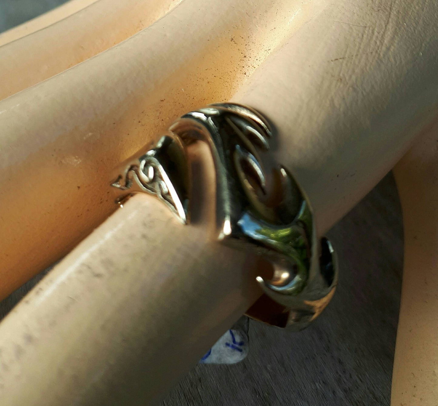 Gold tribal ring,solid 9ct gold,claw,viking, adjustable,steampunk,men wedding ring,unisex,Aztec,Maori,island,Hawaii,polynesian scrolls,koru,