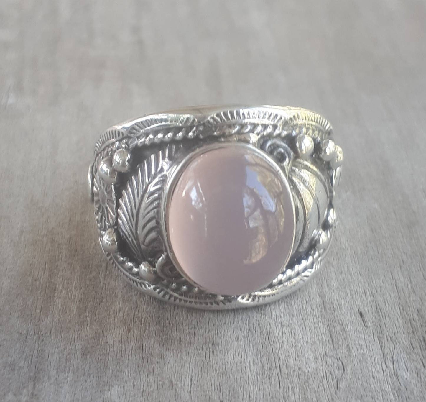 Blue chalcedony ring,sterling silver,hipster,Indian style,handmade, wedding,hipster,gemstone,boho,hippy,gypsy,mens fashion,unisex stone ring