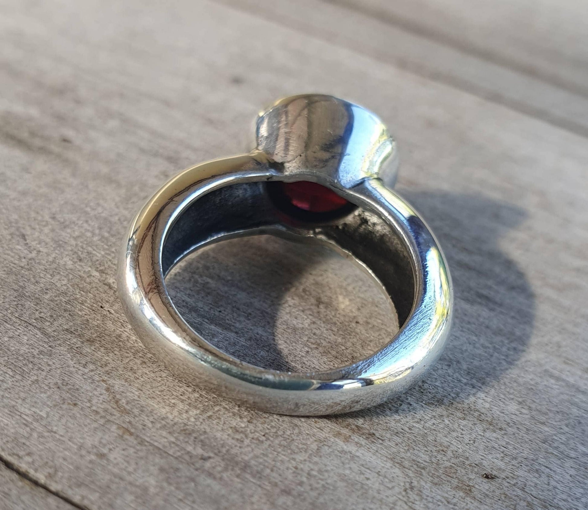 Cz ring,sterling silver,Cubic zirconia ring,chunky solitare,silver cz,handmade, ring,goddess,boho,solitare ring,new age,