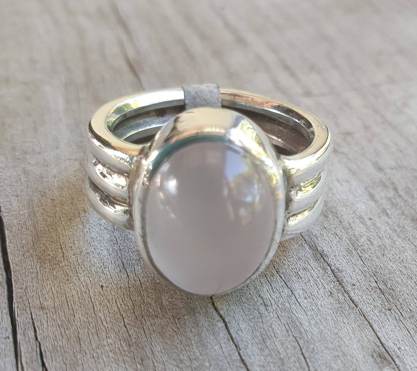 Rose quartz  ring,heavy,chunky modern,sterling silver,hand made,chunky silver ring, designer,baroque,boho,women's fashion,large ring,goddess