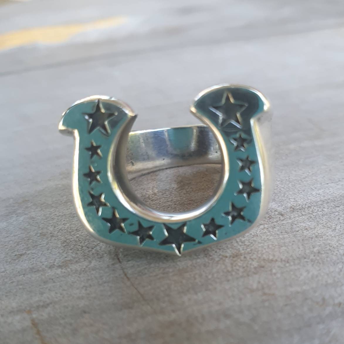 horseshoe ring,sterling silver,lucky ring,star, handmade,rockabilly,hipster,boho shic,gypsy,lucky horseshoe,goddess,new age,mens fashion,