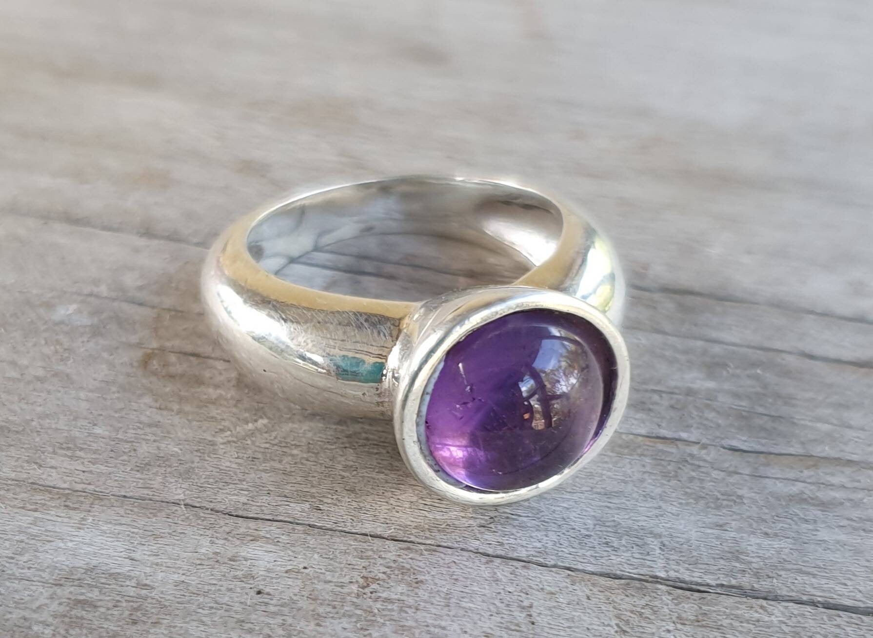 Rainbow moonstone, Sterling ring,sterling silver,chunky solitare,handmade, ring,goddess,boho,solitare ring,new age,