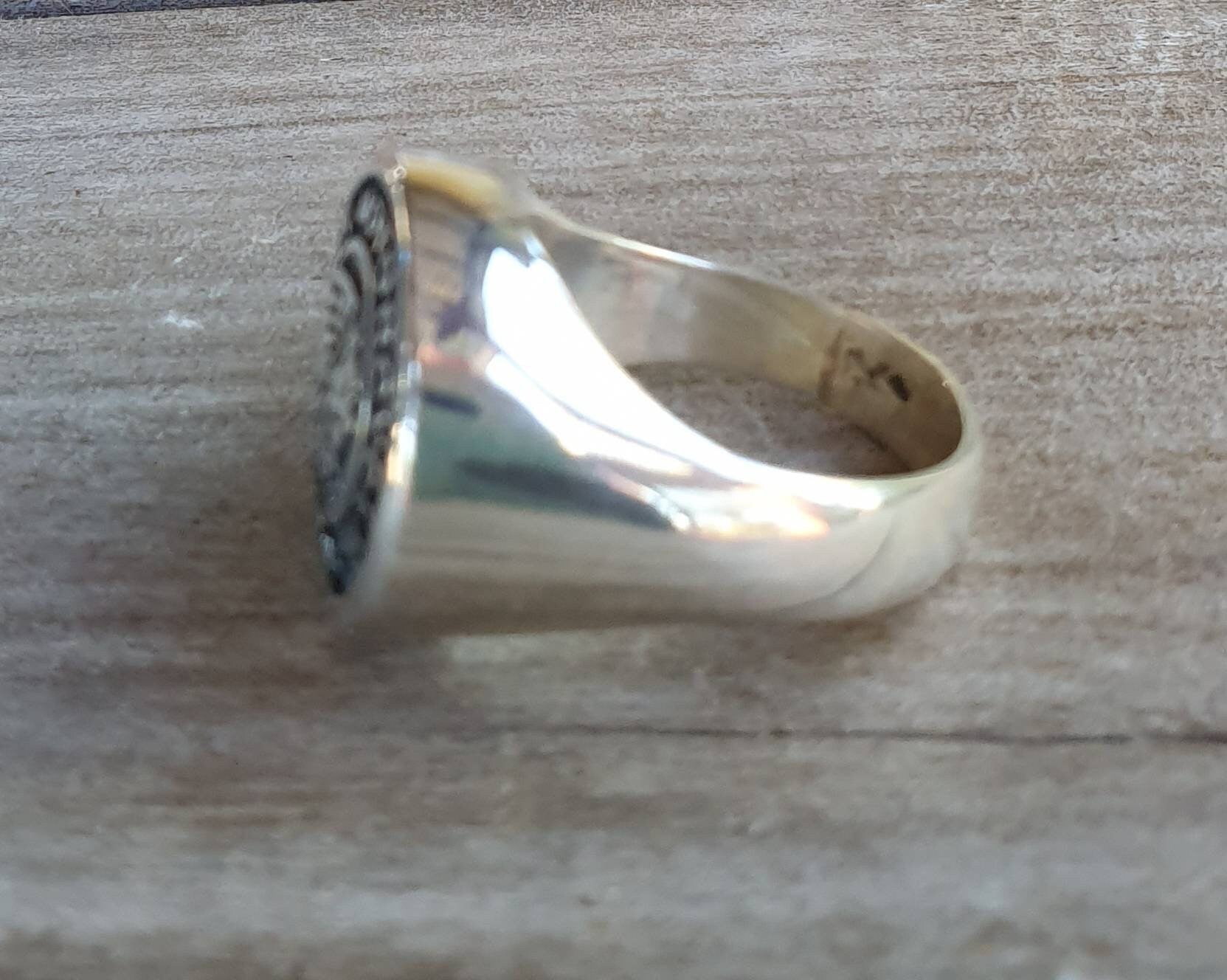 Indian ring,motorcycle,sterling silver,large signet,biker wedding band,unisex,handmade,motorbike,