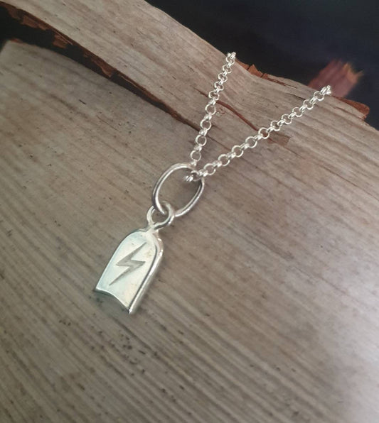 Boogie board charm,sterling silver,lightening bolt,surf pendant, wave,surfer, sterling silver,surf charm,beach jewelry,handmade,