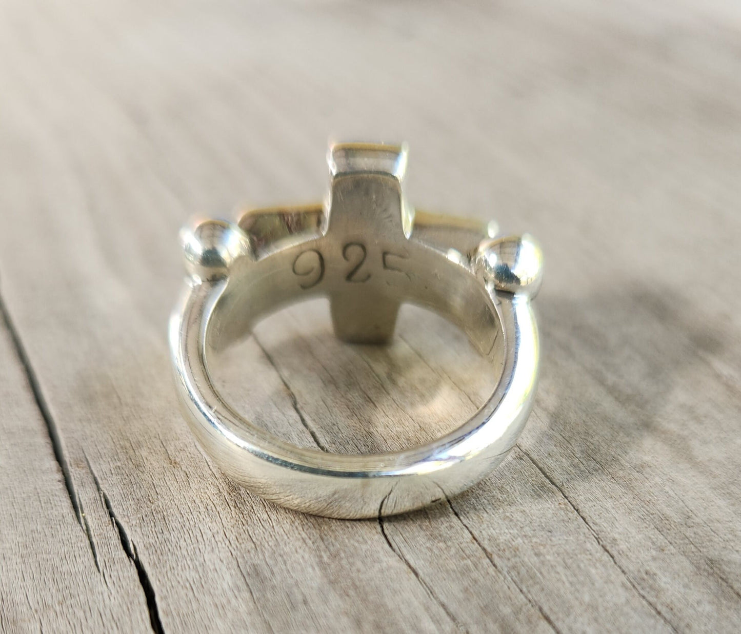 cross ring,chunky tribal,solid sterling silver,handmade,modern medievil,wedding ring,steampunk,