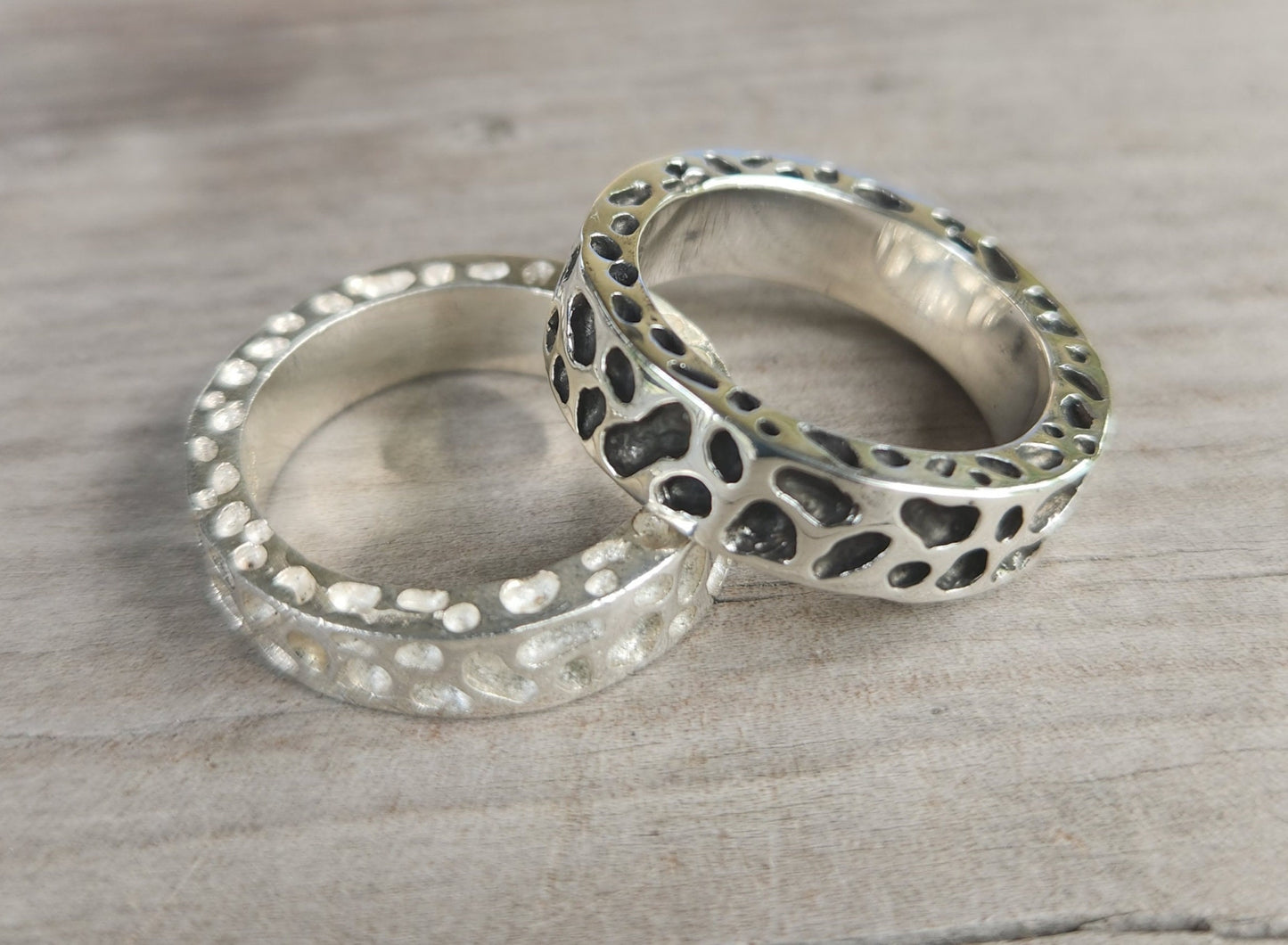 Nugget ring,chunky,Sterling silver,industrial,thick rustic ,hammered ,wedding band, unisex,men's fashion,handmade,steampunk,designer,