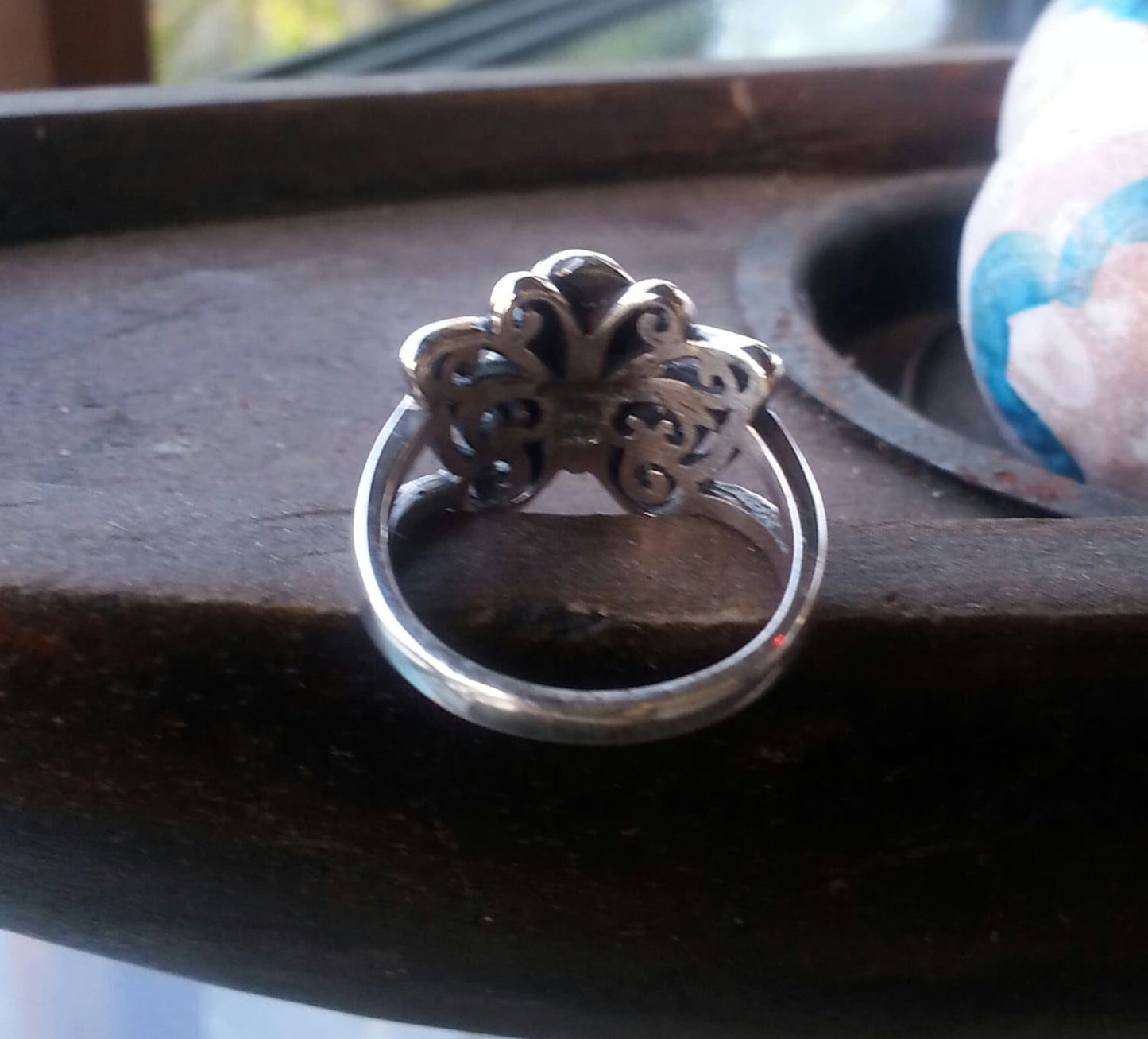Skull butterfly ring,skull,sterling silver,skull ring, filegree, steampunk, gothic,womens fashion,boho,gypsy,shabby chic,rockabilly,hipster