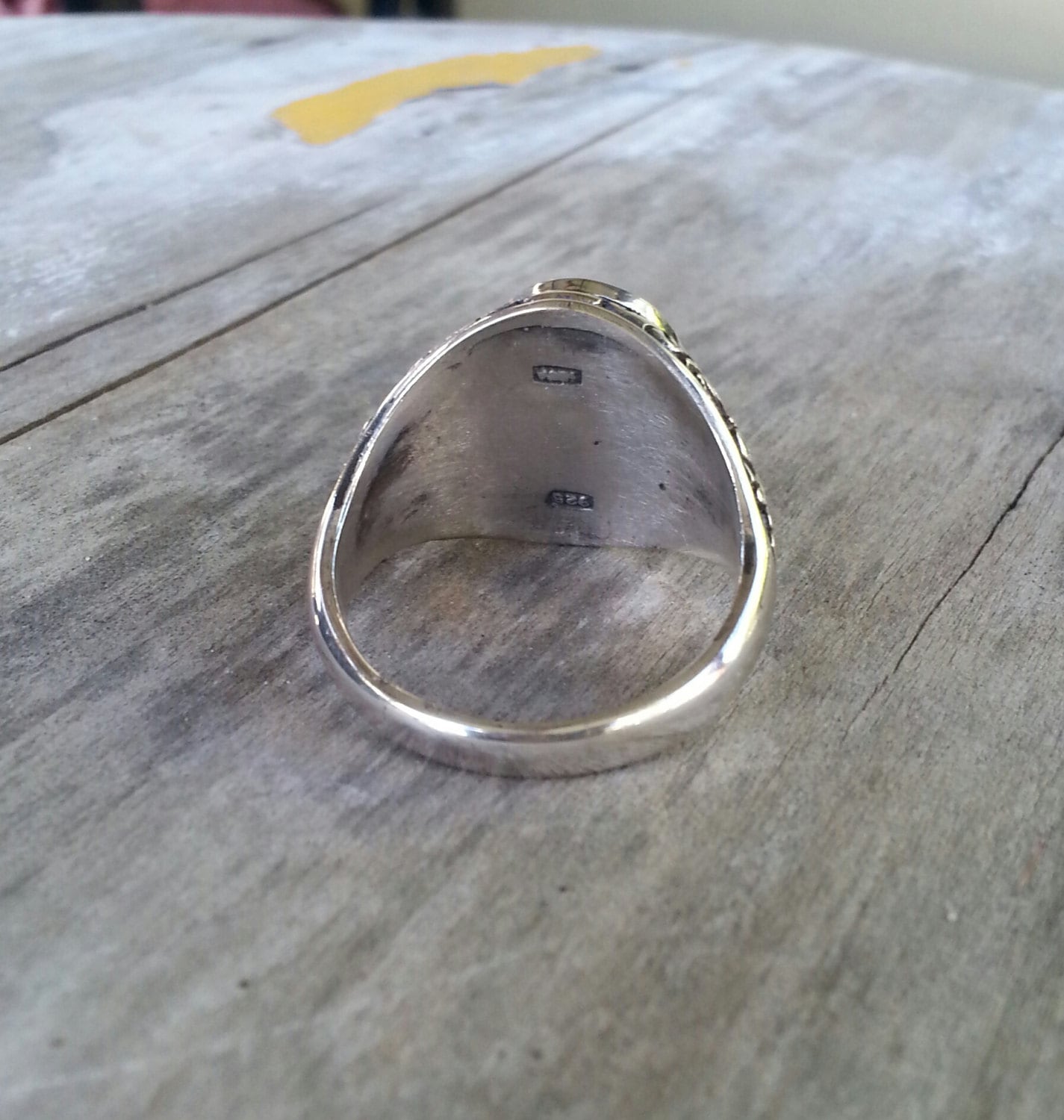 Turquoise ring, sterling silver,vintage scroll, bespoke,boho,mans  dress wedding dress ring antique scroll pattern